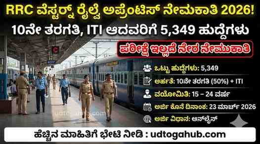 rrc western railway apprentice recruitment 2026 5349 post